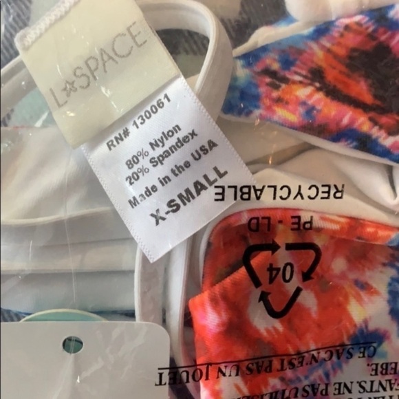 🆕💦 L*Space Nikki Reversible bathing suit top NWT - Picture 6 of 6